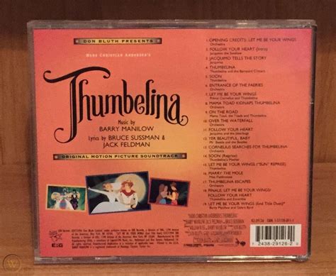 Thumbelina soundtrack CD (Barry Manilow, William Ross) - 1994 | #1789062369