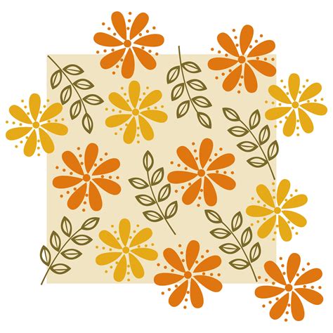 Flower Pattern vector design illustration template 364229 - Download Free Vectors, Clipart ...