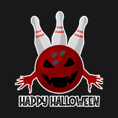 Halloween Bowling Bowler Players Horror Scary Spare Pins - Halloween ...