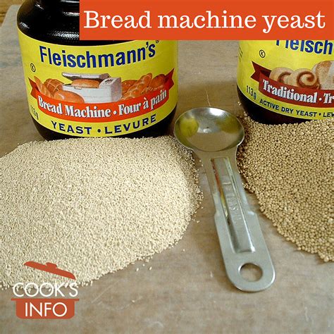 Bread Machine Yeast - CooksInfo