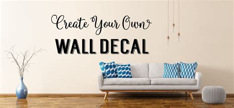 Custom Wall Decal Create Your Own Wall Decal Custom Decal | Etsy Modern ...