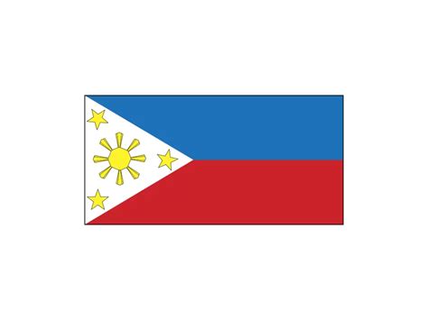 Philippines Flag Logo PNG vector in SVG, PDF, AI, CDR format