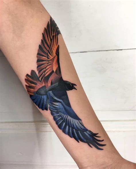 100 Inspirational Raven & Crow Tattoo Ideas - Ultimate Guide