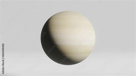 Download 3D modeling planet Saturn without rings on a white background ...