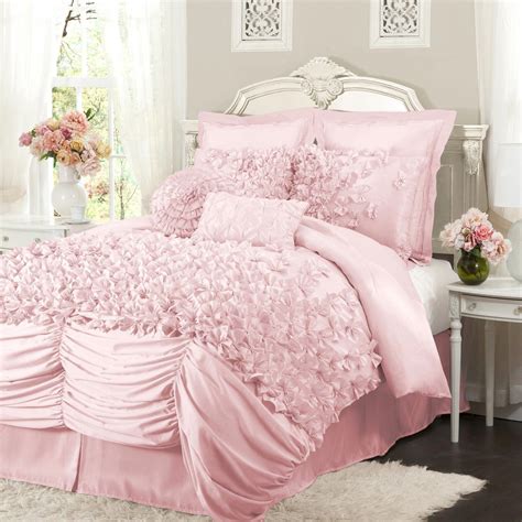 Cool Pink And White Comforter Set 2022 – iBikini.cyou