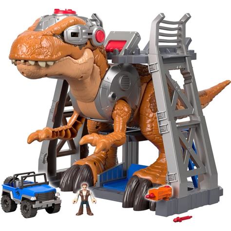 Imaginext Jurassic World Jurassic Rex Dinosaur Action Figure Sets - Walmart.com - Walmart.com