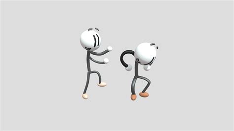 Henry Stickmin Distraction Dance in 3D - Download Free 3D model by deandredwilliams4 [733e83d ...