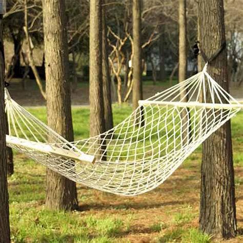 Premium Portable Rope Backyard Hanging Hammock Swing Bed– Zincera