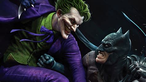 500+ Wallpaper Joker Vs Batman Images - MyWeb