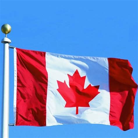 New 90*150cm Canadian Flag Canada Maple Leaf Banner Polyester Outdoor Flags Drop shipping-in ...