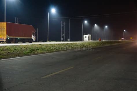 Ujjain- M.p.- India- 9 November 2019, Highway Night View Stock Photo ...