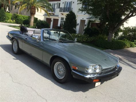 Classic Jag XJS V12 Convertible One Owner Low Miles Clean Autocheck BBS Wheels - Classic Jaguar ...