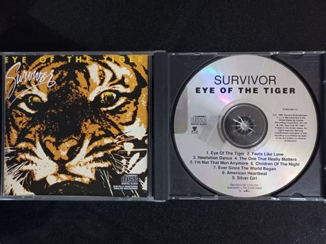 Survivor - Eye of the Tiger CD Photo | Metal Kingdom