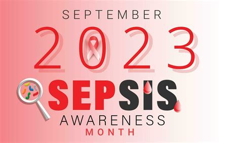 Sepsis awareness month. background, banner, card, poster, template. Vector illustration ...