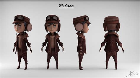 Fantasy characters / Low poly on Behance