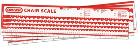 Amazon.com: Oregon Chain Measuring Chart: Garden & Outdoor