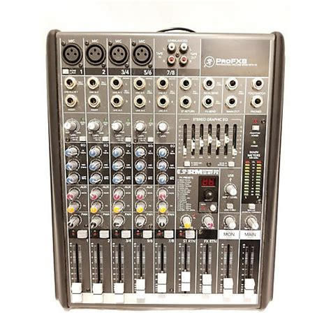 Used Mackie PROFX8 Unpowered Mixer | Guitar Center