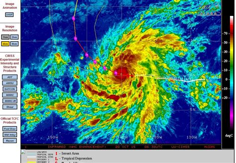 Hurricane Olaf and Patricia 22/10/2015 - Extreme Storms