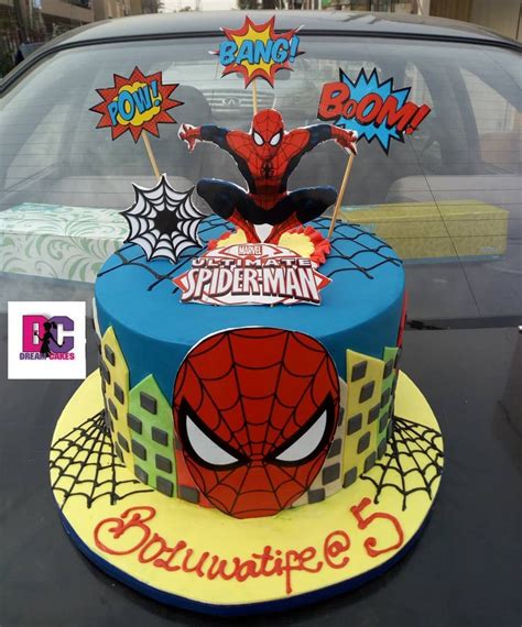 61+ Easy Spiderman Cake