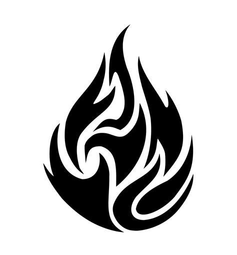 Tribal Flame Logo - LogoDix