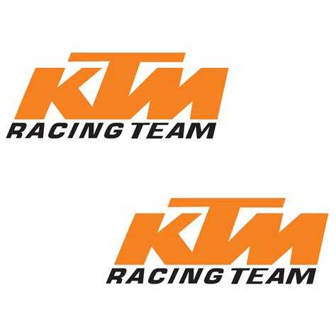 2u x KTM RACING TEAM bikes decal vinyl stickers | Racing team, Vinyl sticker, Racing