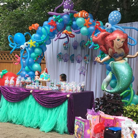 Little Mermaid Birthday Party Decorations