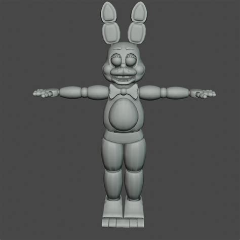 3D file FIVE NIGHTS AT FREDDY'S Toy Bonnie FILES FOR COSPLAY OR ANIMATRONICS 🎃・Design to ...