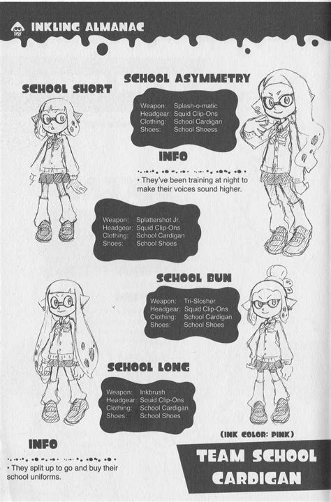 Team School Cardigan - Inkipedia, the Splatoon wiki