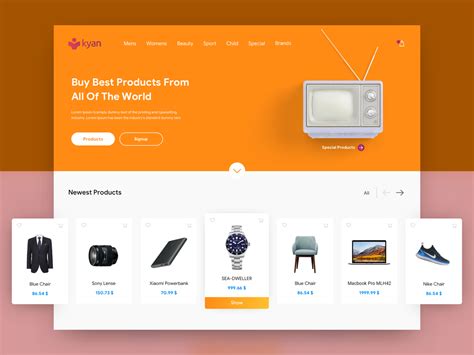 E-Commerce Website Design - UpLabs