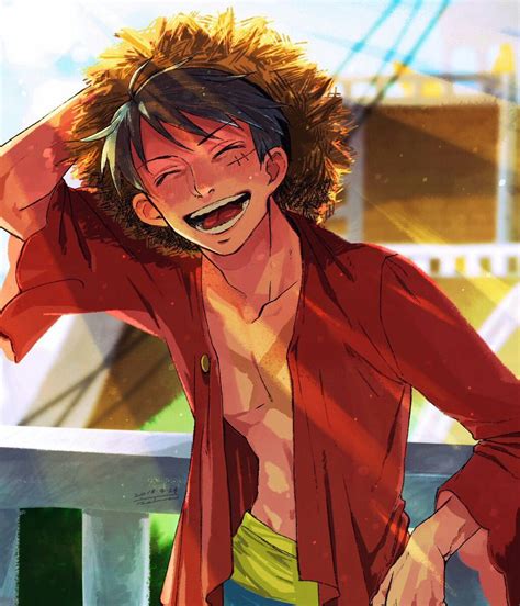 One Piece Fanart Luffy : Monkey D. Luffy - ONE PIECE - Image #1719205 - Zerochan ... : One piece ...