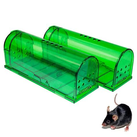 Humane Mouse Trap - Mouse Traps That Work – Best Mouse, Mice and Rat Trap – Plastic Traps Live ...