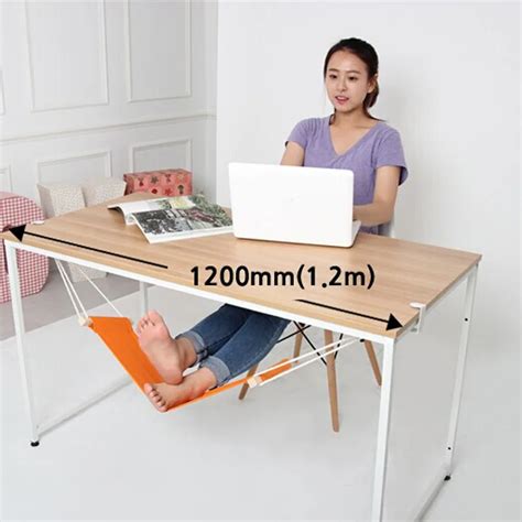 FUUT FOOT REST HAMMOCK MINI STAND HANGING SWING UNDER DESK OFFICE FOOTREST The Foot Hammock ...