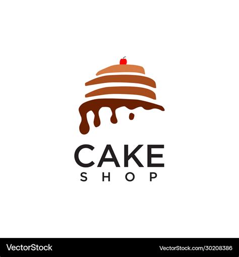 Cake And Bakery Shop Logo