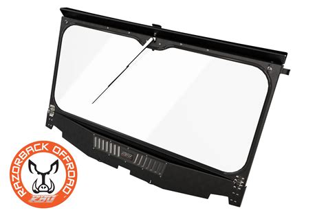 Folding Glass Windshield for Polaris Ranger - RazorBack Offroad™