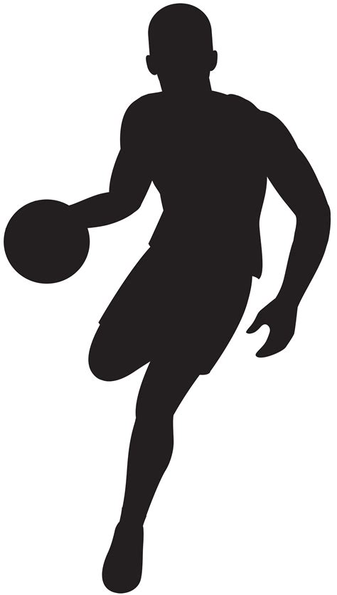 Basketball Silhouette Clipart at GetDrawings | Free download