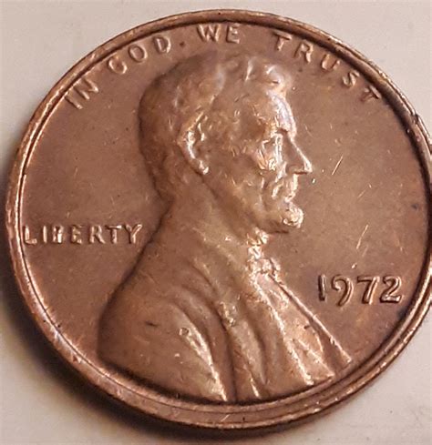 1972 Penny mint mark error B in liberty ? | Coin Talk