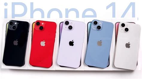 All iPhone 14 colors shown off on video - Geeky Gadgets