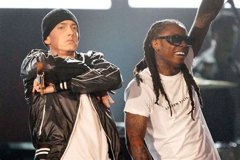 Lil Wayne Says He Was Scared the First Time He Worked with Eminem