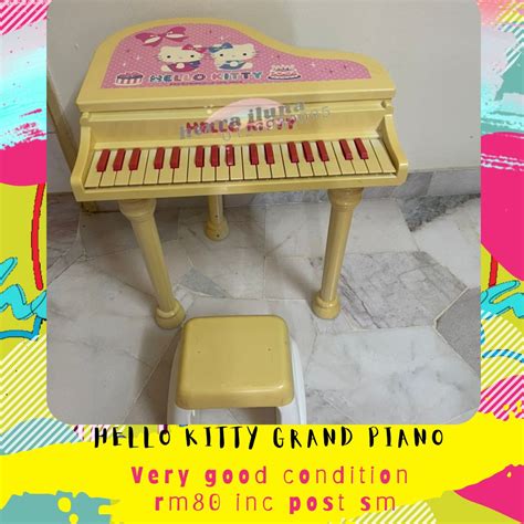 Hello kitty piano, Hobbies & Toys, Toys & Games on Carousell