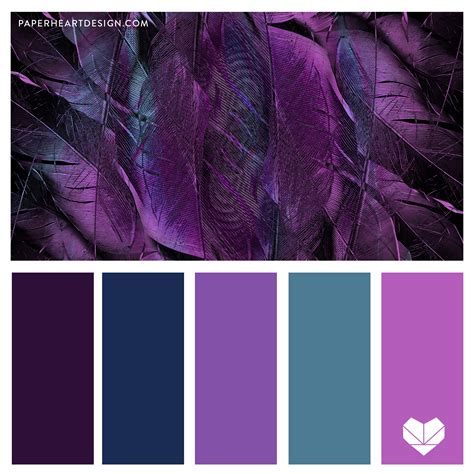 Color Palette: Pleasantly Purple — Paper Heart Design