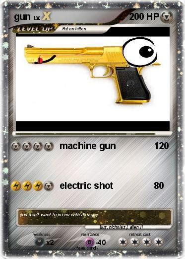 Pokémon gun 492 492 - machine gun - My Pokemon Card