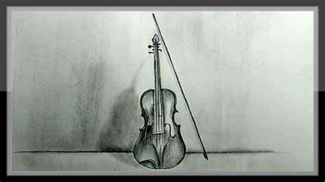 Simple Violin Pencil Drawing In this drawing tutorial see how to draw a violin easy step by step ...