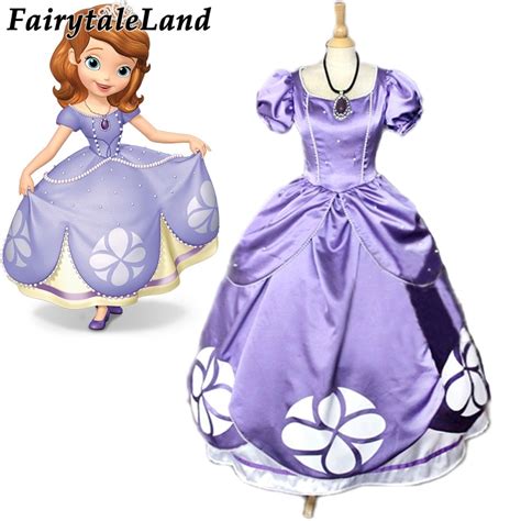 Aliexpress.com : Buy princess sofia dress Sofia the First Princess sofia Cosplay Costume for ...