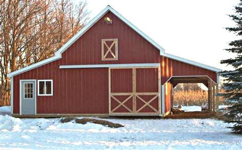 25+ Amazing! Small Barn House Kits