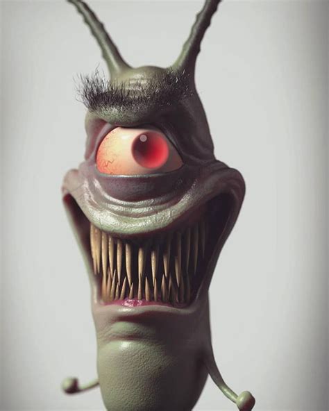 Pin by Jake Caserna on Art - WilHuges3D | Scary art, Horror cartoon, Evil cartoon characters