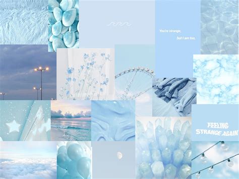 Wallpaper For Laptop Aesthetic Blue