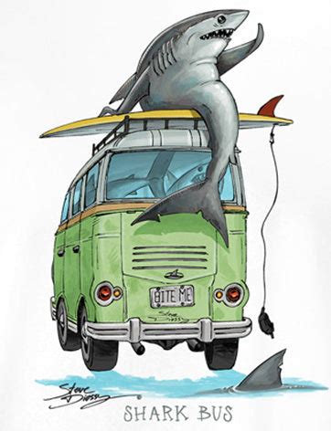 Shark Bus – Steve Diossy Clothing