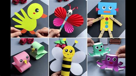 Quick and Easy Paper Craft Ideas You will Love | Super Cool Paper Craft Activities ...