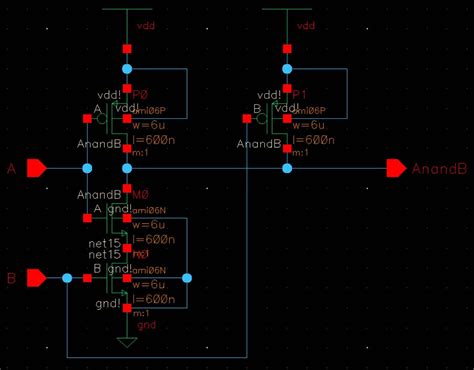 Lab 6 - CMOS NAND Gate