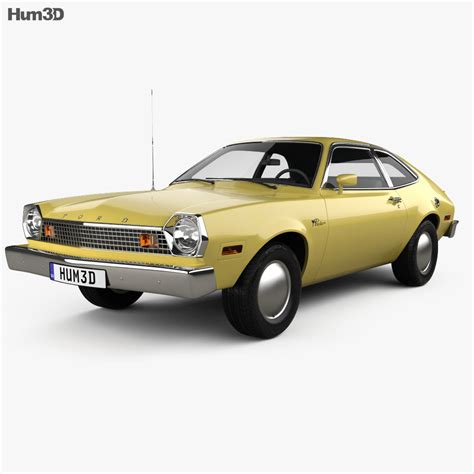 Ford Pinto hatchback 1976 3D model - Vehicles on Hum3D